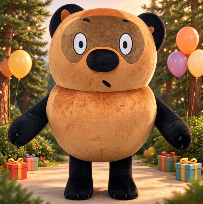 Brown Black Bear Inflatable Ma - огляд і ціна Suits