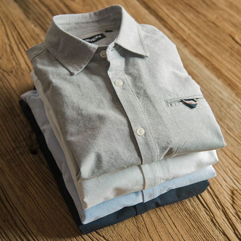 Oxford Retro Shirt Japanese Bu - огляд і ціна Oxford Cotton Casual Shirt Business